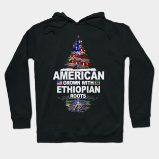 Christmas Tree  American Grown With Ethiopian Roots - Gift for Ethiopian From Ethiopia Hoodie